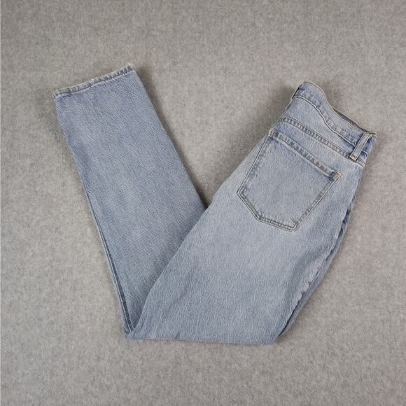 Old Navy Jeans Womens Size 4 High Rise Slouchy Straight Button Fly 29" Waist - Picture 16 of 16